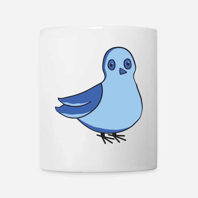Taube - Tasse - Weiß