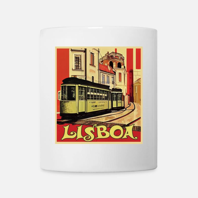 Lisboa Tram - Tasse - Weiß
