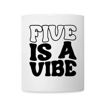 Monochrome Circle Emblem - Mug - white - Front