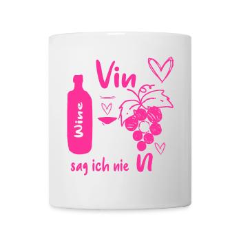 Wine lovers - Mug - white - Front
