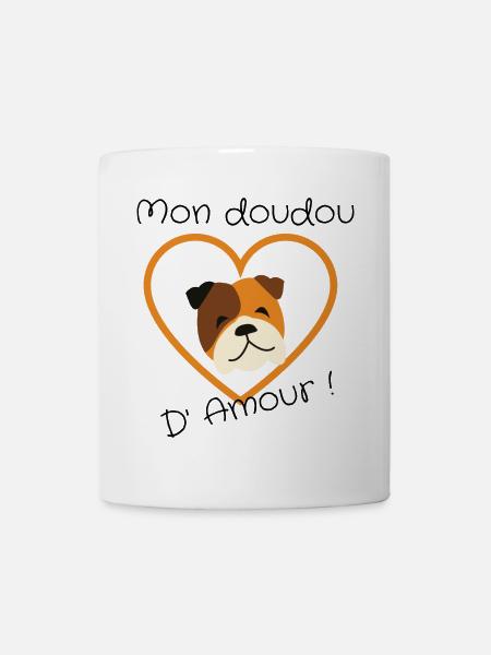 mon doudou d' amour - Mug blanc - blanc