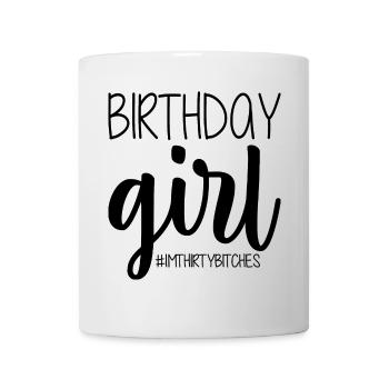 Birthday girl - Mug - white - Front
