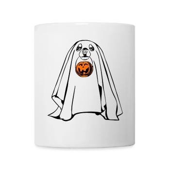 Halloween Dog with Pumpkin Dogs Wilsigns - Mug - white - Front