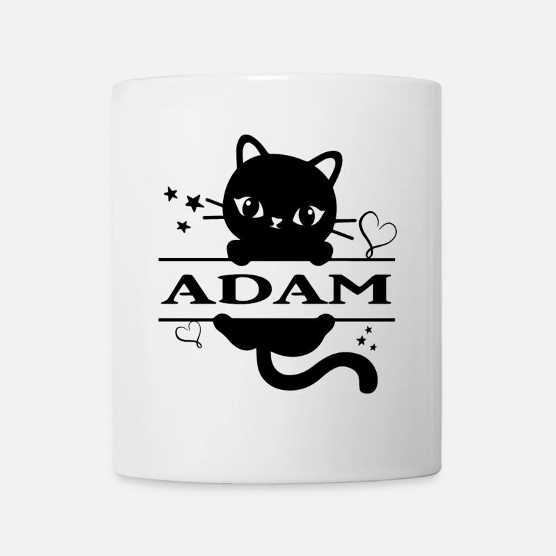 Adam t-shirt idée cadeau t-shirt - Mug blanc - blanc