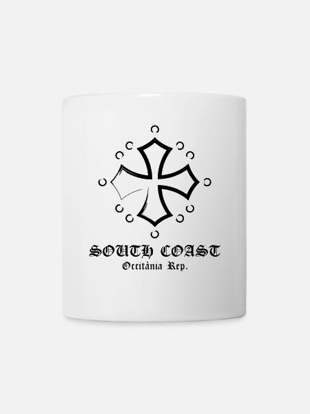 South coast Croix Occitane - Mug blanc - blanc