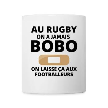 rugby, rugby sport, rugby humour, fan de rugby - Mug blanc - blanc - Devant