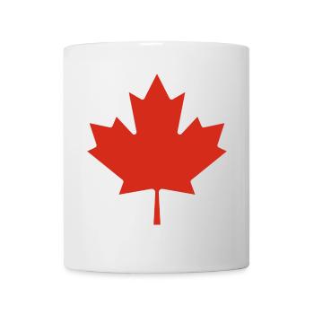 Montrez vos couleurs – Canada - Mug blanc - blanc - Devant