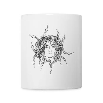 La revanche de Méduse - Mug blanc - blanc - Devant