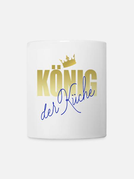 König der Küche - Tasse - Weiß