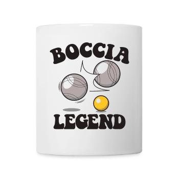 Bocciaspieler Boccia Kugel und Zubehör Boccia - Tasse - Weiß - Vorne