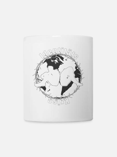 Crise d’identité Crise mondiale Terre Sentiments - Mug blanc - blanc