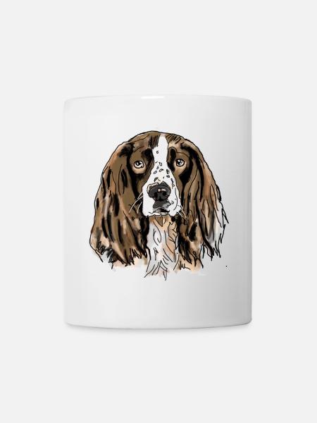 Épagneul - Mug blanc - blanc