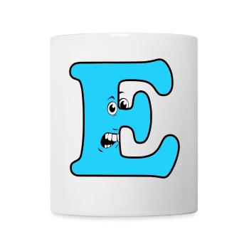 E - Tasse - Weiß - Vorne