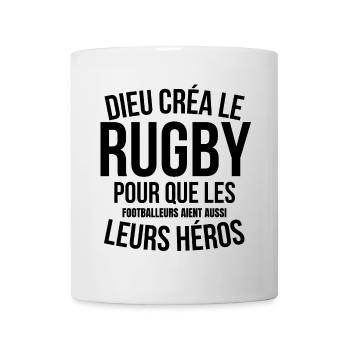 rugby, rugby sport, rugby humour - Mug blanc - blanc - Devant