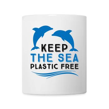 Protection de l’environnement en mer - Mug blanc - blanc - Devant