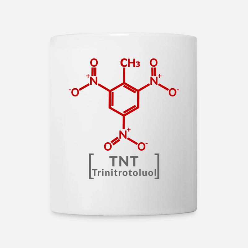 TNT Trinitrotoluène - Mug blanc - blanc