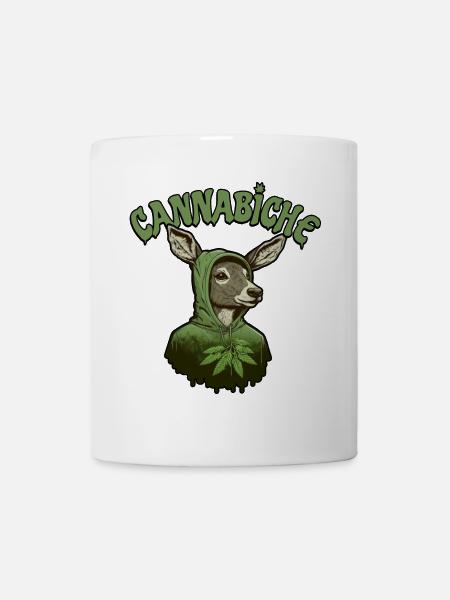 Cannabiche 03 - Tasse - Weiß