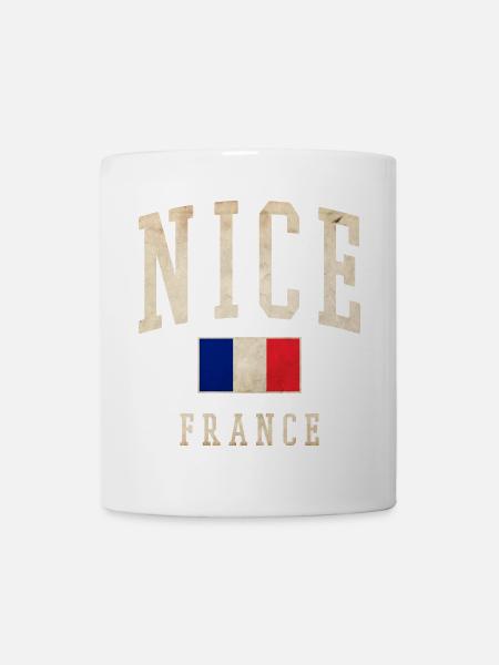Beau drapeau français - Mug blanc - blanc