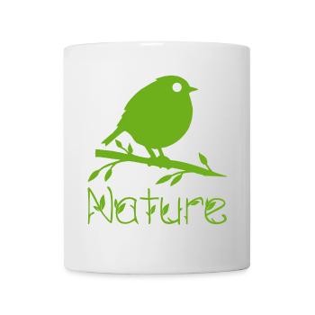 Nature is waking up - Mug - white - Front