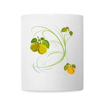 Pear, Fruit - Mug - white - Front