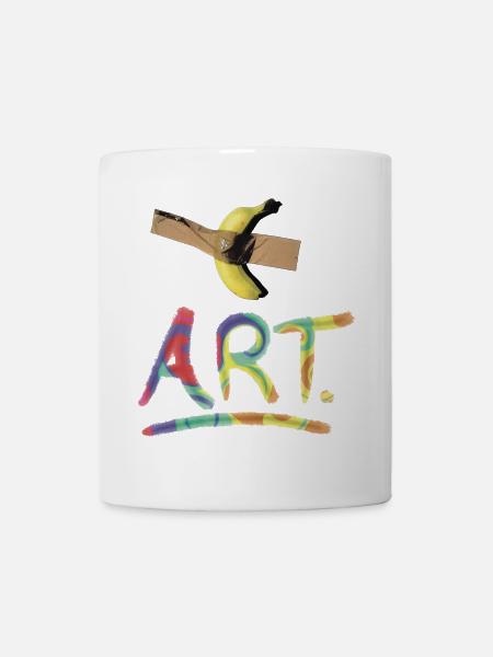Banana ART - Mug - white