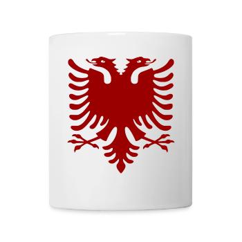 Albanischer Adler - Tasse - Weiß - Vorne