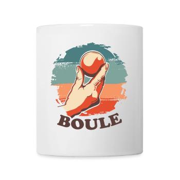 Boules de boule pour Bouler Boccia Jeu Botcha Boule - Mug blanc - blanc - Devant