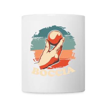 Boccia player Clothing with bocce balls Boccia - Mug - white - Front