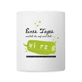 Vierzigster Geburtstag - Tasse - Weiß - Vorne