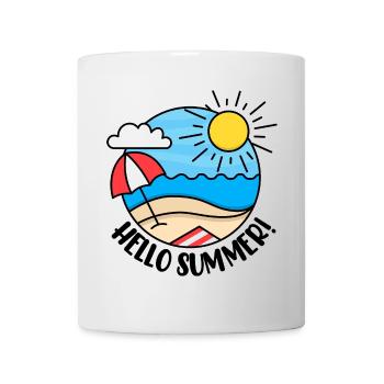 Hello Summer 2 - Mug - white - Front