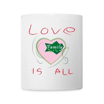 love is all, family - Mug - white - Front