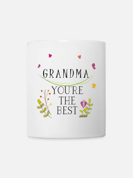 Grandma, Oma, Grossmutter - Tasse - Weiß