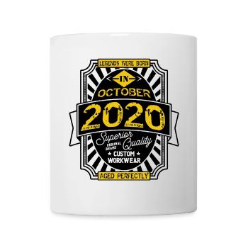 2020 OCTOBER - Mug blanc - blanc - Devant