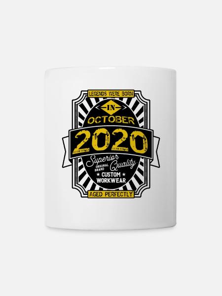 2020 OKTOBER - Tasse - Weiß