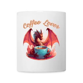 Dragon Coffee Lover - Mug - white - Front