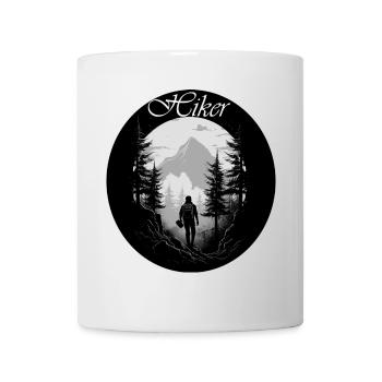 Hiker - Tasse - Weiß - Vorne