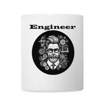 Engineer - Tasse - Weiß - Vorne