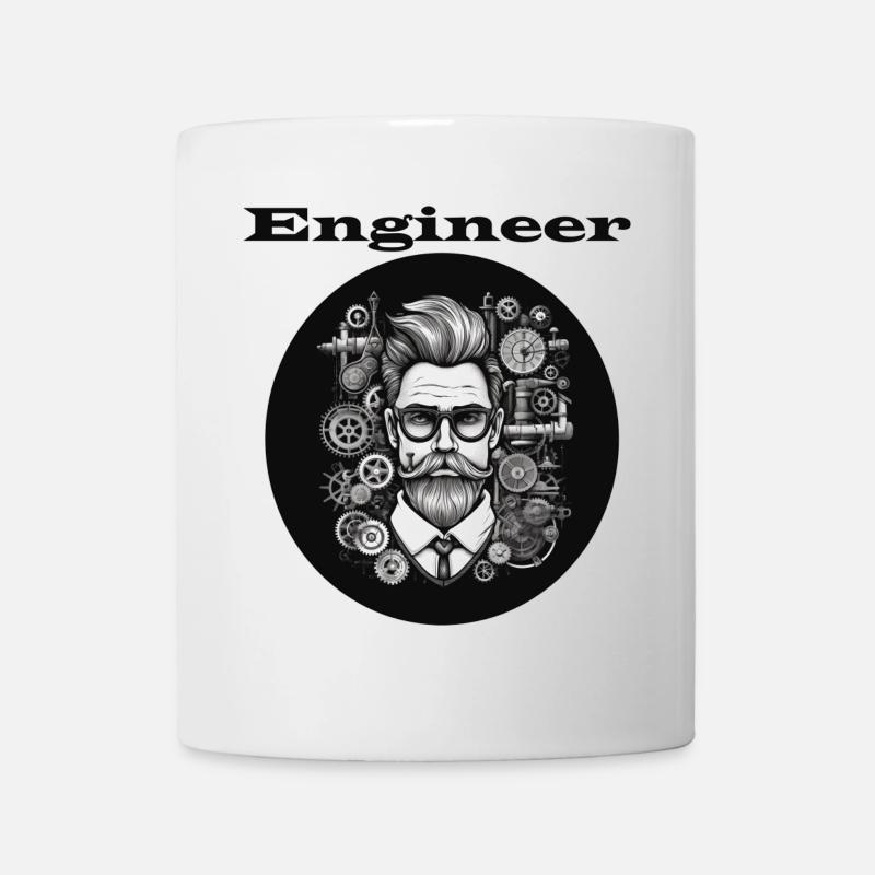 Ingénieur - Mug blanc - blanc