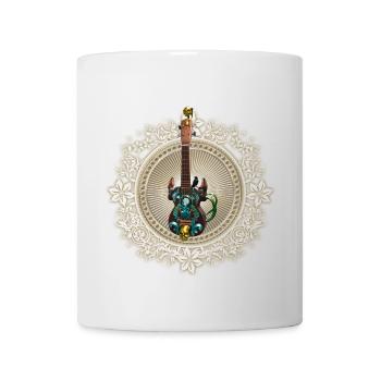 Guitare Fantasy - Mug blanc - blanc - Devant