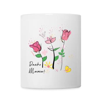 Danke Mama Muttertag - Tasse - Weiß - Vorne