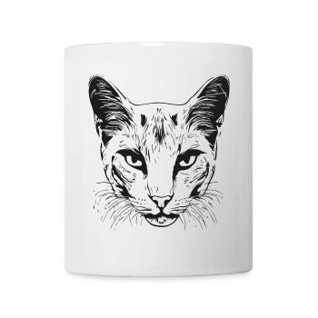 Chat 1 - Mug blanc - blanc - Devant