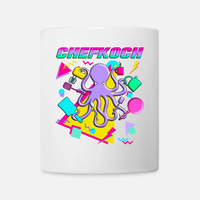 Octopus Chef - Mug - white