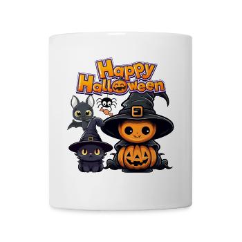 Happy Halloween - Mug blanc - blanc - Devant