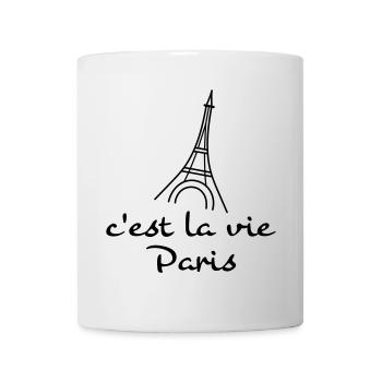 c'est la vie - Mug - white - Front