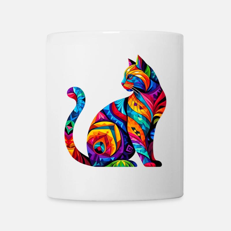 Katze - Tasse - Weiß