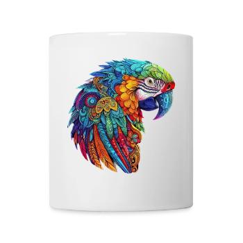 Papageien-Ara - Tasse - Weiß - Vorne