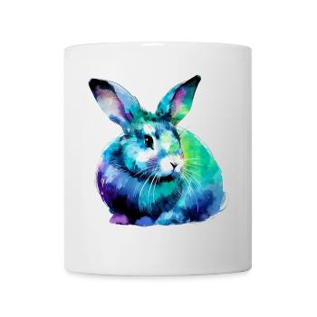 Kaninchen - Tasse - Weiß - Vorne