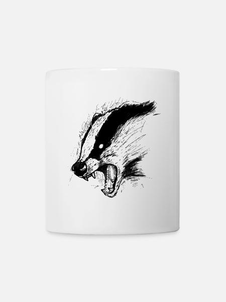 Dachs - Tasse - Weiß