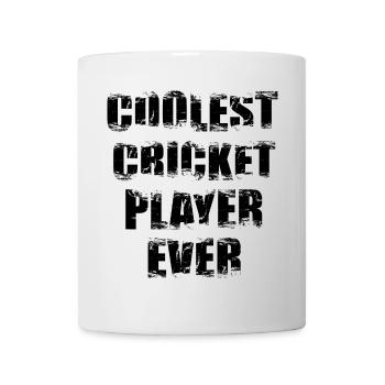 Cool cricketer - Mug - white - Front
