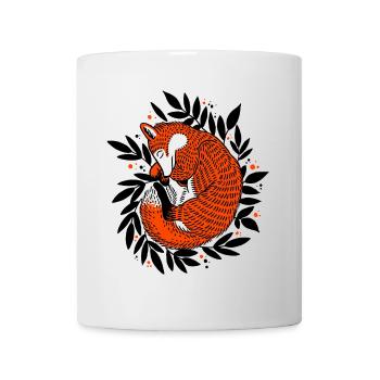 Fuchs - Tasse - Weiß - Vorne